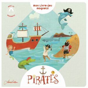Livre-jeu magnets Pirates